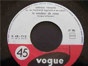 Colette Renard accompagnée par Raymond Legrand Et Son Orchestre - Les Music ...