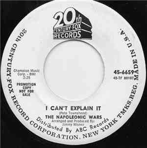 Napoleonic Wars - I Can't Explain It/The Singer, Not The Song