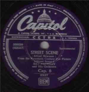 Ray Anthony And His Orchestra - Street Scene / On The Trail