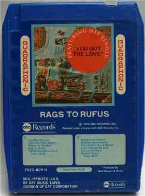 Rufus Featuring Chaka Khan - Rags To Rufus