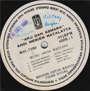 Andi Meriem Matalatta - Aku Dan Asmara