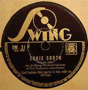 Eddie South - Somebody Loves Me / I Can't Believe That You're In Love With  ...