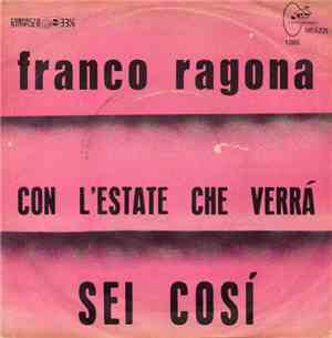Franco Ragona - Con L'Estate Che Verrà