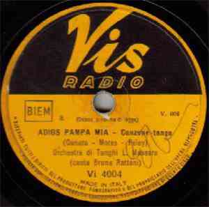 Orchestra Di Tanghi L. Massara - Adios Pampa Mia / Con Te Sempre Restar