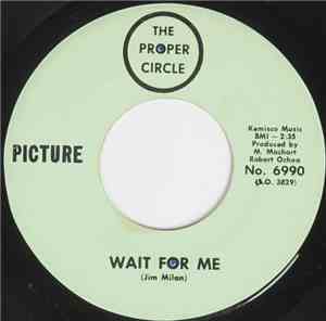 The Proper Circle - Wait For Me / Take A Look At Yourself