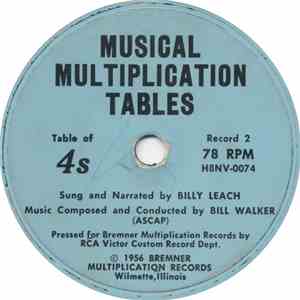Billy Leach - Musical Multiplication Tables