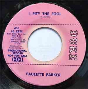 Paulette Parker - I Pity The Fool