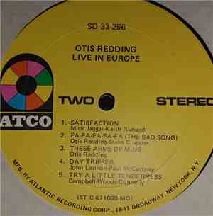 Otis Redding - Otis Redding Live In Europe