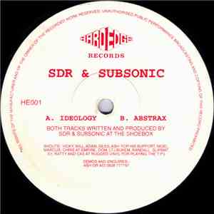 SDR & Subsonic - Ideology / Abstrax