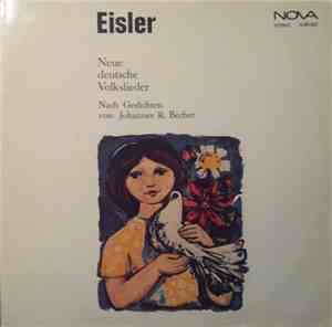 Eisler, Johannes R. Becher - Neue Deutsche Volkslieder - Nach Gedichten Von ...