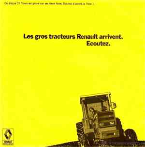 Unknown Artist - Les Gros Tracteurs Renault Arrivent. Écoutez.