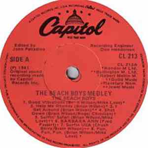 The Beach Boys - Beach Boy's Medley / God Only Knows