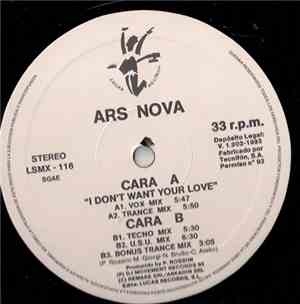 Ars Nova - I Don't Want Your Love