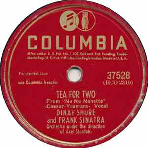 Dinah Shore And Frank Sinatra - Tea For Two / My Romance