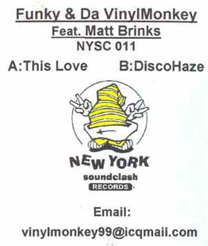 Funky & Da Vinyl Monkey Feat. Matt Brinks - This Love