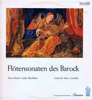 Gottfried Bach, Hans-Martin Linde - Flötensonaten Des Barock