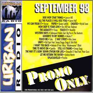 Various - Promo Only Urban Radio: September 1998