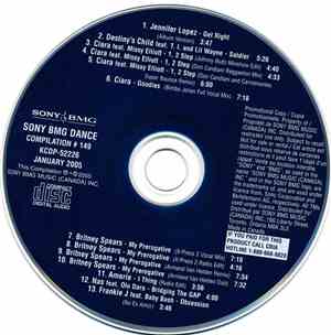Various - Sony BMG Dance Compilation # 149