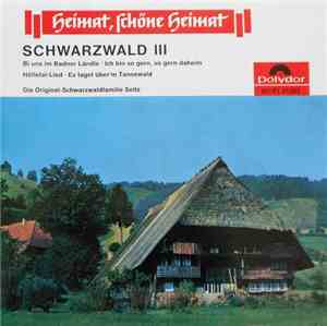 Die Original-Schwarzwaldfamilie-Seitz - Schwarzwald III