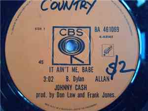 Johnny Cash - It Ain't Me Babe