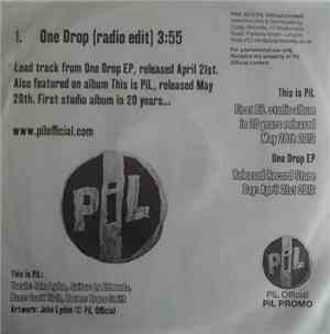 PiL - One Drop