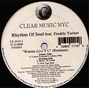 Rhythm Of Soul - Wanna Live 4 U (Remixes)