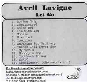 Avril Lavigne - Let Go