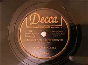 Carmen Cavallaro - Come Back To Sorrento / Oh, Marie