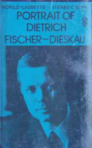 Dietrich Fischer-Dieskau - Portrait Of Dietrich Fischer-Dieskau