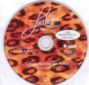 Luis Vargas El Rey Supremo - Simplemente Te Amo