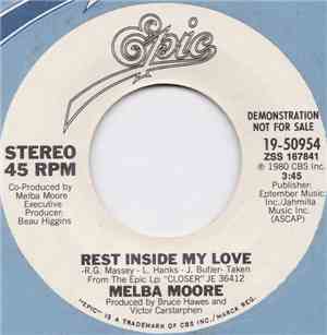 Melba Moore - Rest Inside My Love
