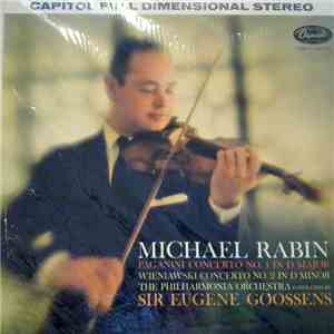 Michael Rabin, Sir Eugene Goossens, Philharmonia Orchestra, Paganini, Wieni ...