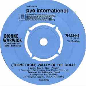 Dionne Warwick - (Theme From) Valley Of The Dolls