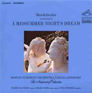 Mendelssohn / Erich Leinsdorf, Boston Symphony Orchestra - Incidental Music ...