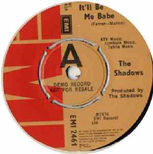 The Shadows - It'll Be Me Babe