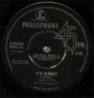 Adam Faith With The Roulettes - It's Alright
