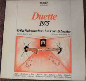 Erika Radermacher, Urs Peter Schneider  -  Bach, Beethoven, Berg, Byrd, Cag ...