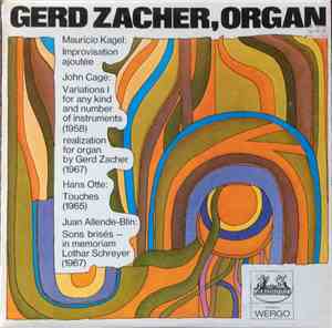Gerd Zacher -  Gerd Zacher, Organ