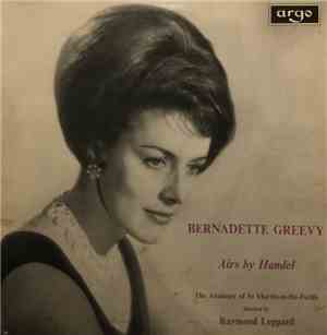 Bernadette Greevy, The Academy Of St. Martin-in-the-Fields, Raymond Leppard ...