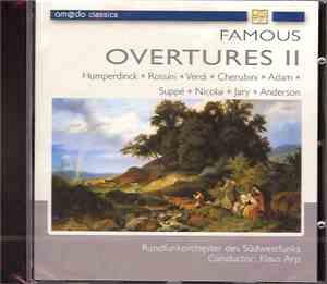 Humperdinck, Rossini, Verdi, Cherubini, Adam, Suppé, Nicolai, Jary, Anderso ...