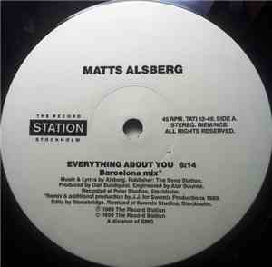 Matts Alsberg - Everything About You