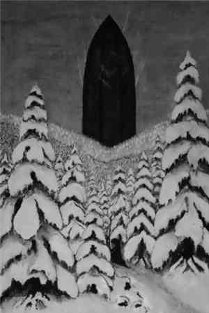 Paysage D'Hiver - Das Tor