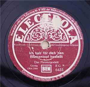 Das Meistersextett - Oh, Ich Glaub', Ich Hab' Mich Verliebt / Ich Hab' Für  ...