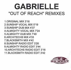Gabrielle - Out Of Reach - Remixes