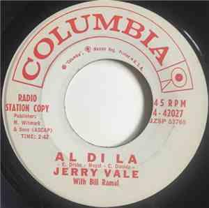Jerry Vale With Bill Ramal - Al Di La