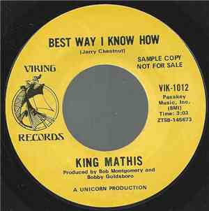 King Mathis - The Best Way I Know How
