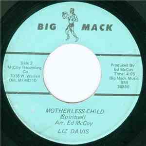 Liz Davis  - Standing In The Need Of Prayer / Motherless Child