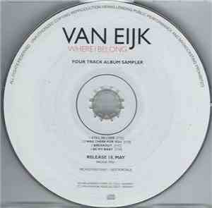 Van Eijk - Where I Belong (Four Track Album Sampler)