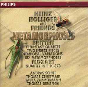 Heinz Holliger, András Schiff, Thomas Zehetmair, Tabea Zimmermann, Thomas D ...