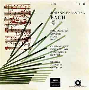 Johann Sebastian Bach - George Malcolm - Italienisches Konzert F-dur BWV 97 ...